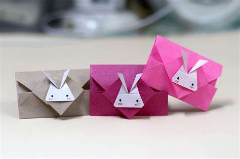 Tutorial #122: Origami Bunny Envelope | The Idea King