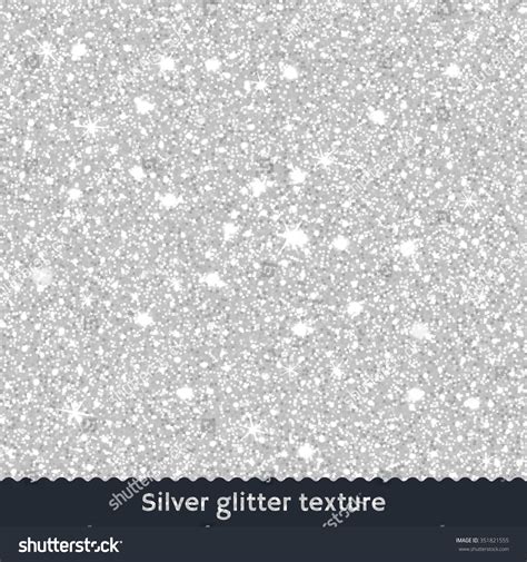 Silver Glitter Texture Background Stock Vector (Royalty Free) 351821555 ...