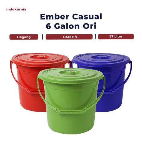 Jual Indokurnia Ember Casual Galon Ori Shopee Indonesia