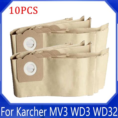 Paper Dust Bag For Karcher Mv Wd Wd Wd A A Vacuum