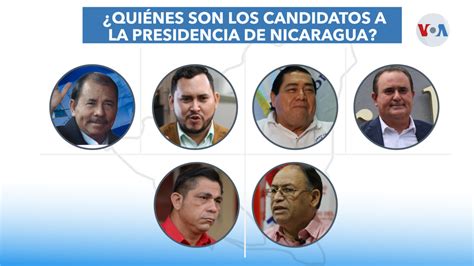 ¿quiénes Son Los Candidatos A La Presidencia En Las Elecciones De