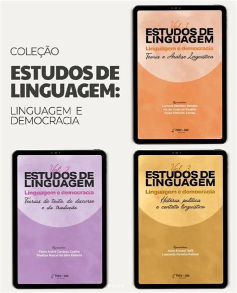 Coleção Estudos de Linguagem E books do SAPPIL Linguagem e