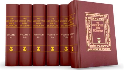 Anchor Yale Bible Dictionary The 6 Volumes Accordance