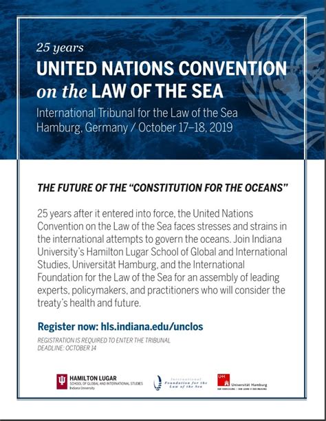 25 Years United Nations Convention On The Law Of The Sea Ihma