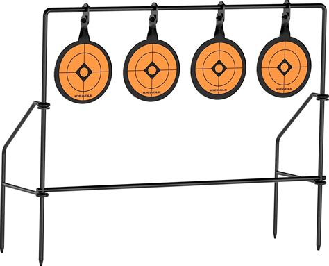 BB Gun Targets Heavy Metal Spinning Pellet Shooting Target for .177 .20 ...