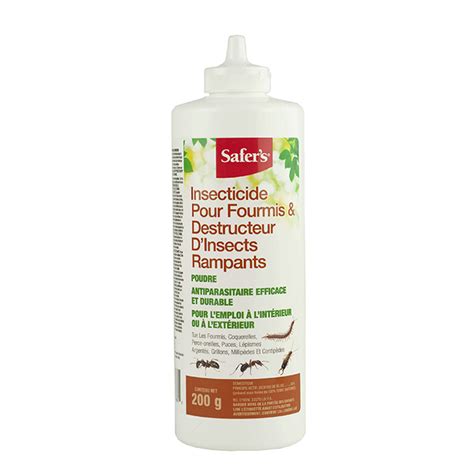 Insecticide En Poudre Safer S Pour Fourmis Et Destructeur D Insectes