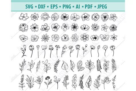 15 Best Flower SVG Cricut Cut Files and Bundles - JoySVG