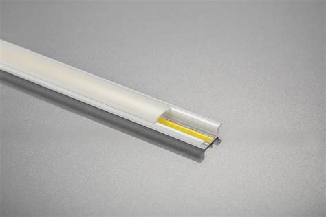 Led Aluminum Profile With Glax Flange White M Recessed Gtv