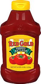 Red Gold Ketchup Tomato 64.0 Oz Nutrition Information | ShopWell