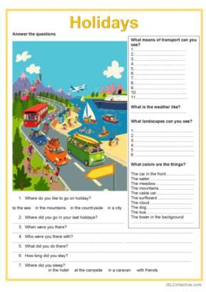 Picture Description English Esl Worksheets Pdf Doc Worksheets