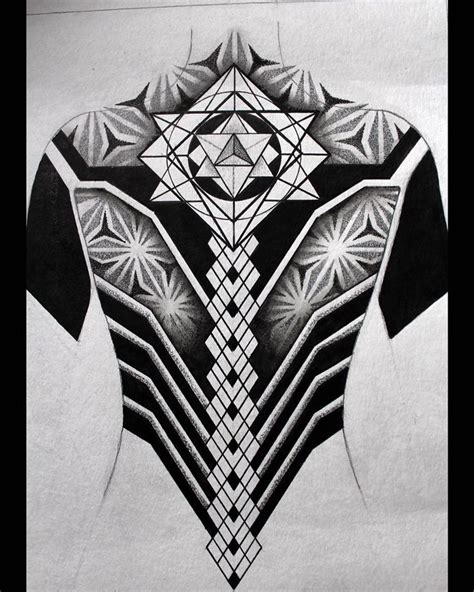 Geometric Tattoo By Twisted Minds8 Inkstinct Geometric Tattoo