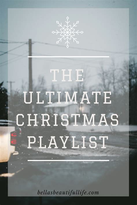 The Ultimate Christmas Playlist || Blogmas #7 – Bella's Beautiful Life