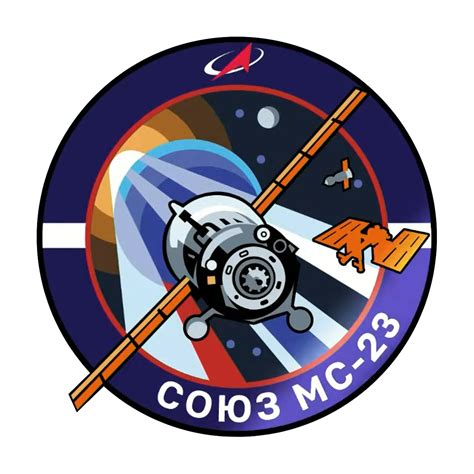 Soyuz MS 23 Mission Patch CollectSPACE Messages