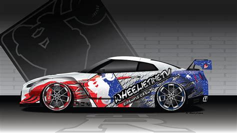 Nissan Gtr R Livery Anime Hd Wallpaper Pxfuel