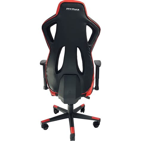 CADEIRA MYMAX GAMER MX11 GIRATORIA PT VERMELHO