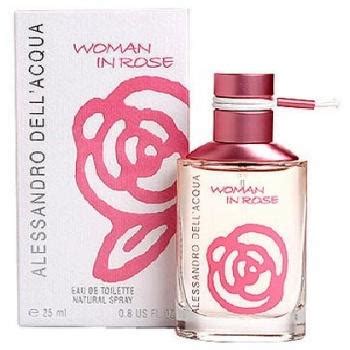 Luxury Perfume Women Woman In Rose By Alessandro Dell Acqua 50ml EDT