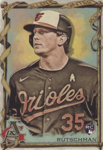 Topps Allen Ginter Adley Rutschman Rc For Sale Online Ebay