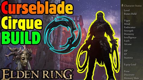 OP Curseblade S Cirque BUILD Guide Elden Ring YouTube