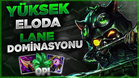 LANE KAZANDIRAN RÜN Teemo İle Top Lane i Domine Ettik Teemo vs