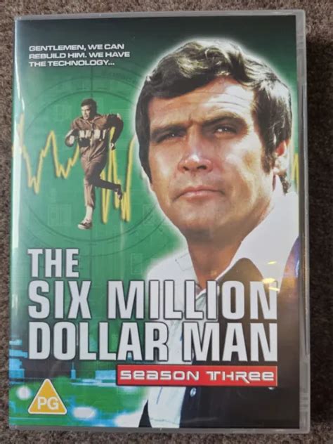 Six Million Dollar Man Dvds Season Three And Eur 23 72 Picclick It