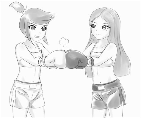 Molly vs Andrea 1 - Tap by AzaSket on DeviantArt