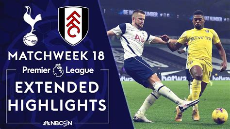 Tottenham v. Fulham | PREMIER LEAGUE HIGHLIGHTS | 1/13/2021 | NBC ...