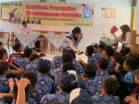 BNN Kota Tegal Blusukan Ke Sekolah 242 Siswa SMP Digembleng Antinarkoba