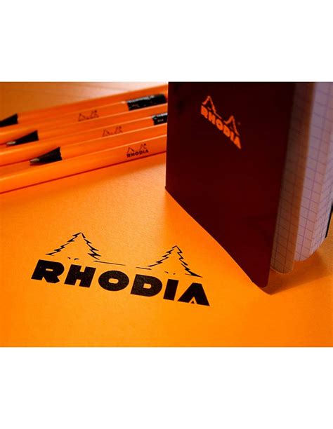 Bloc Rhodia A Grapado Superior Liso