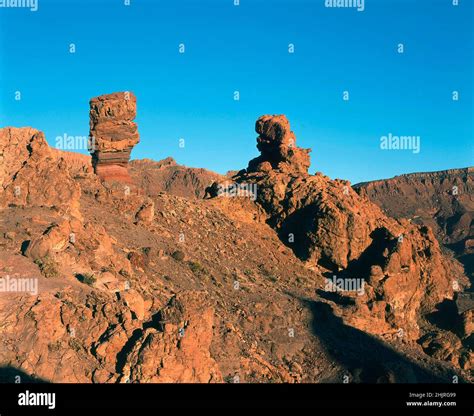 Los Roques De Garcia Las Canadas Teide National Park Canary Islands