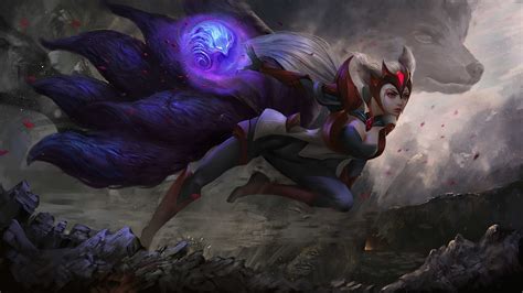 League Of Legends Ahri Hd Wallpaper Wallpaper Flare