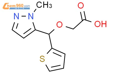 875271 20 8 Acetic Acid 1 Methyl 1H Pyrazol 5 Yl 2 Thienylmethoxy