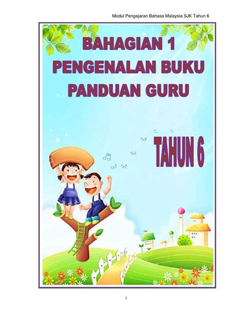 Buku Panduan Bm Sjk Tahun 6 30012015 Pdf