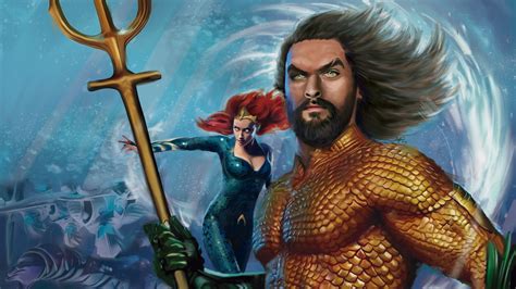 Aquaman Mera Art, HD Superheroes, 4k Wallpapers, Images, Backgrounds ...