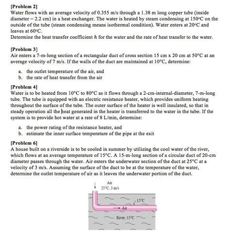 Solved Problem 2 Water Flows With An Average Velocity Of Chegg