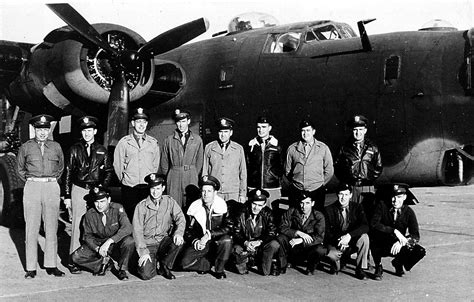 Captain James M Stewart Usaaf Standing Fourth From Left