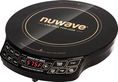 Nuwave Gold Precision Induction Cooktop Portable Powerful With Large