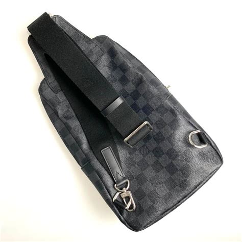 ルイヴィトン Louis Vuitton バッグ バック ボディバッグ グレー ブラック シルバー ダミエ グラフィット キャンバス レザー