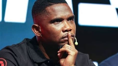 Cameroun Samuel Eto O Frapp Par Un Deuil Db Medias