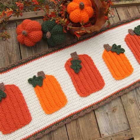 Halloween Table Runner Pattern Etsy