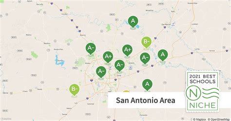 San Antonio School Districts Map