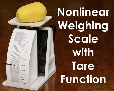 Nonlinear Weighing Scale With Tare Function : 4 Steps (with Pictures ...