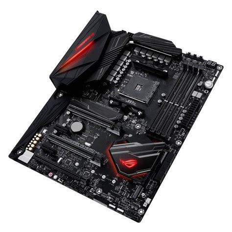 Asus Amd Rog X470 Atx Gaming Motherboard With M 2 Rgb Ddr4 Wifi Dual M2 Wifi Rog Crosshair Vii