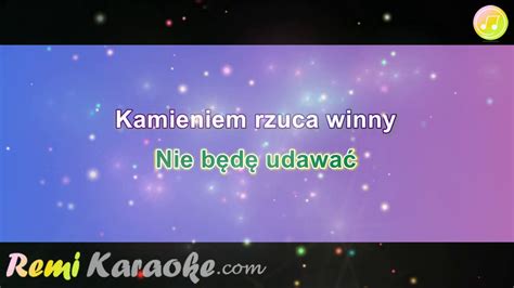 Reni Jusis Nic O Mnie Nie Wiecie Karaoke RemiKaraoke YouTube