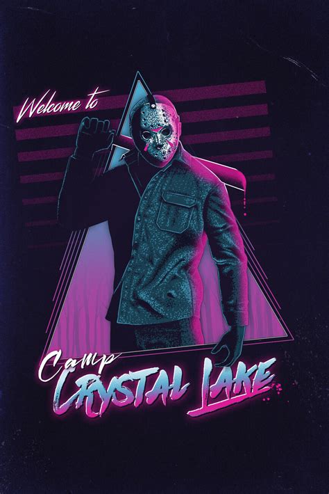 Wall Art Print Welcome To Camp Crystal Lake Europosters