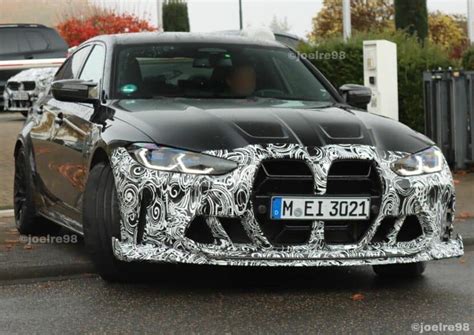 2023 BMW M3 CS Spotted Near Nurburgring