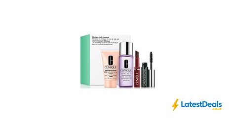 Clinique Cult Classics Beauty Skincare T Set Worth Over £61 £26 At John Lewis