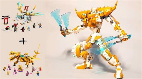 Lego Ninjago Zane S Ultra Mech Moc Combination Youtube