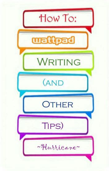 How To Wattpad Writing Nat 🌺 Wattpad