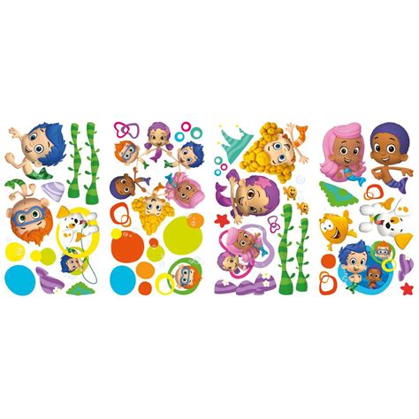 Bubble Guppies Wall Decals – RoomMates Decor