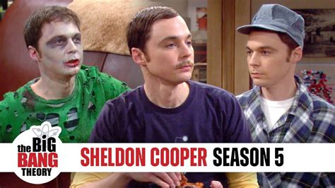 Unforgettable Sheldon Cooper Moments Season 5 The Big Bang Theory